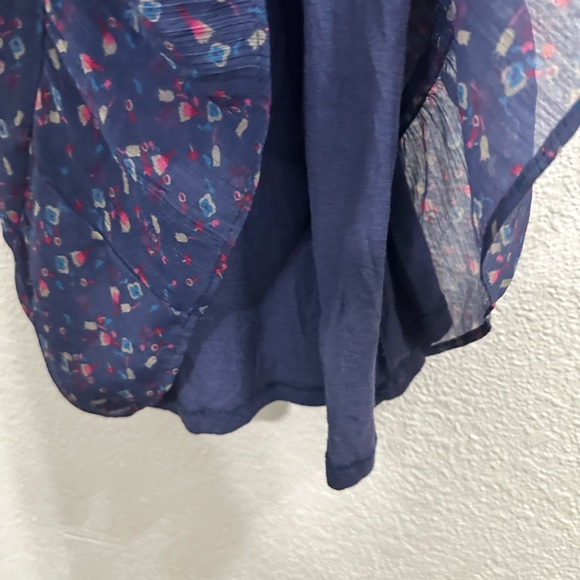 American eagle floral tiered tank top size xs - Picture 3 of 6